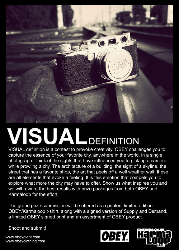 OBEY VISUAL definition