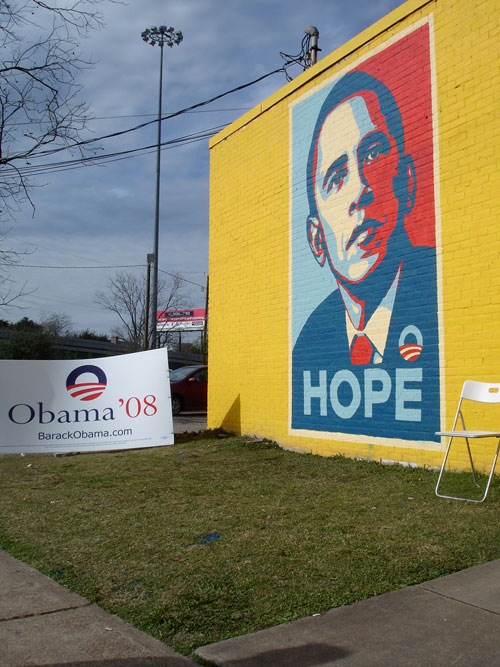 Texas Obama Mural