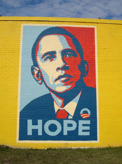 Texas Obama Mural