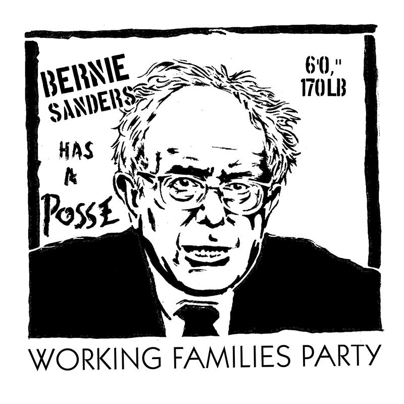 Bernie_has_a_posse