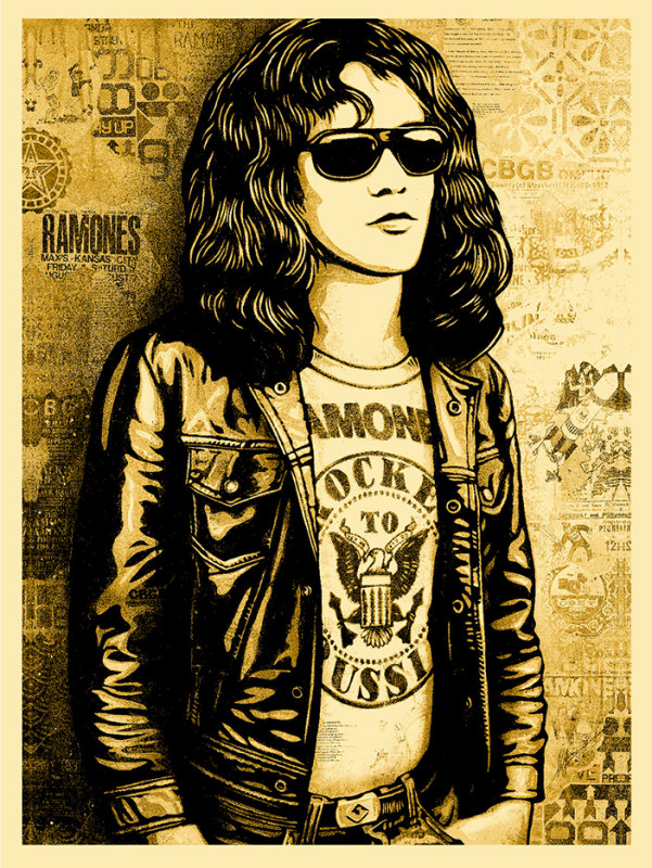 Tommy-Ramone-Poster Gold-01
