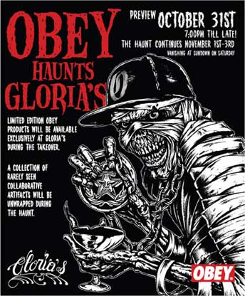 OBEY Takeover at Gloriaâ€™s