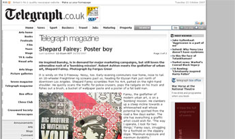 Shepard Fairey: Poster boy