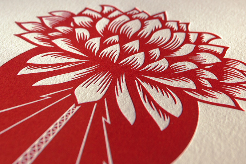 Power and Glory Letterpress - Obey Giant